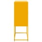 vidaXL Highboard Senfgelb 68,5x38,5x107 cm Stahl vidaXL Highboard Senfgelb 68,5x38,5x107 cm Stahl