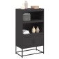 vidaXL Highboard Schwarz 68,5x38,5x123,5 cm Stahl vidaXL Highboard Schwarz 68,5x38,5x123,5 cm Stahl