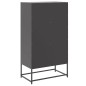vidaXL Highboard Schwarz 68,5x38,5x123,5 cm Stahl vidaXL Highboard Schwarz 68,5x38,5x123,5 cm Stahl