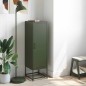 vidaXL Highboard Olivgrün 36x39x123 cm Stahl vidaXL Highboard Olivgrün 36x39x123 cm Stahl