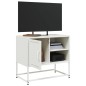 vidaXL TV-Schrank Weiß 68x39x60,5 cm Stahl vidaXL TV-Schrank Weiß 68x39x60,5 cm Stahl
