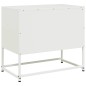 vidaXL TV-Schrank Weiß 68x39x60,5 cm Stahl vidaXL TV-Schrank Weiß 68x39x60,5 cm Stahl