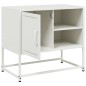 vidaXL TV-Schrank Weiß 68x39x60,5 cm Stahl vidaXL TV-Schrank Weiß 68x39x60,5 cm Stahl