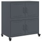 vidaXL Sideboard Anthrazit 68,5x39x72 cm Stahl vidaXL Sideboard Anthrazit 68,5x39x72 cm Stahl
