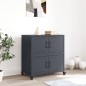 vidaXL Sideboard Anthrazit 68,5x39x72 cm Stahl vidaXL Sideboard Anthrazit 68,5x39x72 cm Stahl