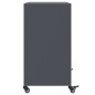vidaXL Sideboard Anthrazit 68,5x39x72 cm Stahl vidaXL Sideboard Anthrazit 68,5x39x72 cm Stahl