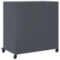 vidaXL Sideboard Anthrazit 68,5x39x72 cm Stahl vidaXL Sideboard Anthrazit 68,5x39x72 cm Stahl