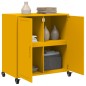 vidaXL Sideboard Senfgelb 68,5x39x72 cm Stahl vidaXL Sideboard Senfgelb 68,5x39x72 cm Stahl