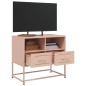 vidaXL TV-Schrank Rosa 68x39x60,5 cm Stahl vidaXL TV-Schrank Rosa 68x39x60,5 cm Stahl