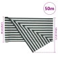 vidaXL Zaunblende Grün und Weiß 1,2x50 m HDPE 75 g/m² vidaXL Zaunblende Grün und Weiß 1,2x50 m HDPE 75 g/m²