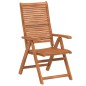 vidaXL Gartenstühle 4 Stk. Verstellbar 56x72x107 cm Massivholz Akazie vidaXL Gartenstühle 4 Stk. Verstellbar 56x72x107 cm Massivholz Akazie