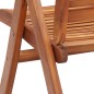 vidaXL Gartenstühle 4 Stk. Verstellbar 56x72x107 cm Massivholz Akazie vidaXL Gartenstühle 4 Stk. Verstellbar 56x72x107 cm Massivholz Akazie