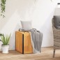 vidaXL Gartenbox 45x45x45/53 cm Massivholz Akazie und Stahl vidaXL Gartenbox 45x45x45/53 cm Massivholz Akazie und Stahl
