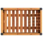 vidaXL Pflanzkübel 45x30x27,5 cm Massivholz Akazie und Stahl vidaXL Pflanzkübel 45x30x27,5 cm Massivholz Akazie und Stahl