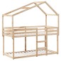 vidaXL Etagenbett ohne Matratze 90x190 cm Massivholz Kiefer