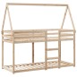 vidaXL Etagenbett ohne Matratze 90x190 cm Massivholz Kiefer vidaXL Etagenbett ohne Matratze 90x190 cm Massivholz Kiefer