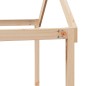 vidaXL Etagenbett mit Dach 75x190 cm Massivholz Kiefer vidaXL Etagenbett mit Dach 75x190 cm Massivholz Kiefer
