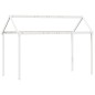 vidaXL Hochbett mit Dach Weiß 80x200 cm Massivholz Kiefer vidaXL Hochbett mit Dach Weiß 80x200 cm Massivholz Kiefer
