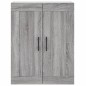 Highboard Grau Sonoma 69,5x34x180 cm Holzwerkstoff Highboard Grau Sonoma 69,5x34x180 cm Holzwerkstoff