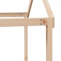 vidaXL Hochbett mit Dach 75x190 cm Massivholz Kiefer vidaXL Hochbett mit Dach 75x190 cm Massivholz Kiefer
