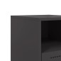 vidaXL Nachttisch Schwarz 36x39x60,5 cm Stahl vidaXL Nachttisch Schwarz 36x39x60,5 cm Stahl