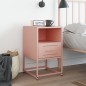 vidaXL Nachttisch Rosa 36x39x60,5 cm Stahl vidaXL Nachttisch Rosa 36x39x60,5 cm Stahl