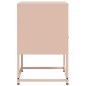 vidaXL Nachttisch Rosa 36x39x60,5 cm Stahl vidaXL Nachttisch Rosa 36x39x60,5 cm Stahl