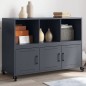 vidaXL Sideboard Anthrazit 100,5x39x72 cm Stahl vidaXL Sideboard Anthrazit 100,5x39x72 cm Stahl