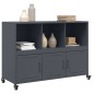 vidaXL Sideboard Anthrazit 100,5x39x72 cm Stahl vidaXL Sideboard Anthrazit 100,5x39x72 cm Stahl