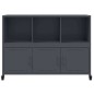 vidaXL Sideboard Anthrazit 100,5x39x72 cm Stahl vidaXL Sideboard Anthrazit 100,5x39x72 cm Stahl