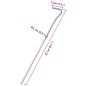 vidaXL Zeltheringe 25 Stk. 23 cm Ø5 mm Verzinkter Stahl vidaXL Zeltheringe 25 Stk. 23 cm Ø5 mm Verzinkter Stahl