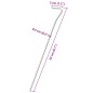 vidaXL Zeltheringe 25 Stk. 23 cm Ø4 mm Verzinkter Stahl vidaXL Zeltheringe 25 Stk. 23 cm Ø4 mm Verzinkter Stahl