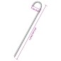 vidaXL Zeltheringe 12 Stk. 41,5 cm Ø12 mm Verzinkter Stahl vidaXL Zeltheringe 12 Stk. 41,5 cm Ø12 mm Verzinkter Stahl