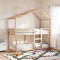 vidaXL Dach für Kinderbett 203x95,5x142 cm Massivholz Kiefer vidaXL Dach für Kinderbett 203x95,5x142 cm Massivholz Kiefer