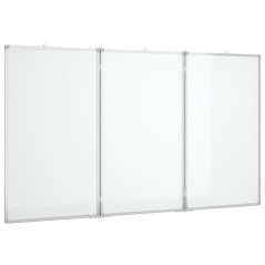 vidaXL Magnetisches Whiteboard Klappbar 120x100x1,7 cm Aluminium