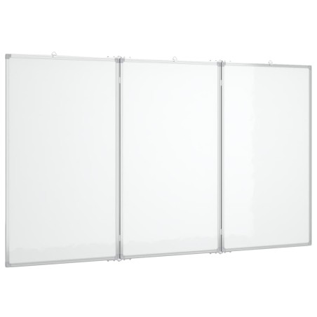 vidaXL Magnetisches Whiteboard Klappbar 120x100x1,7 cm Aluminium