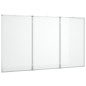 vidaXL Magnetisches Whiteboard Klappbar 120x100x1,7 cm Aluminium vidaXL Magnetisches Whiteboard Klappbar 120x100x1,7 cm Aluminium