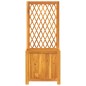 vidaXL Pflanzkübel mit Rankgitter 55x29,5x132 cm Massivholz Akazie vidaXL Pflanzkübel mit Rankgitter 55x29,5x132 cm Massivholz Akazie