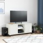 vidaXL TV-Schrank Weiß 100,5x39x43,5 cm Kaltgewalzter Stahl vidaXL TV-Schrank Weiß 100,5x39x43,5 cm Kaltgewalzter Stahl