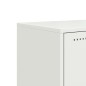 vidaXL TV-Schrank Weiß 100,5x39x43,5 cm Kaltgewalzter Stahl vidaXL TV-Schrank Weiß 100,5x39x43,5 cm Kaltgewalzter Stahl