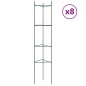 vidaXL Tomatenkäfige 8 Stk. 154 cm Stahl und PP vidaXL Tomatenkäfige 8 Stk. 154 cm Stahl und PP