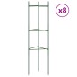 vidaXL Tomatenkäfige 8 Stk. 116 cm Stahl und PP vidaXL Tomatenkäfige 8 Stk. 116 cm Stahl und PP