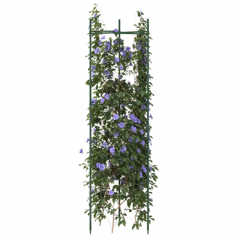 vidaXL Tomatenkäfige 6 Stk. 116 cm Stahl und PP vidaXL Tomatenkäfige 6 Stk. 116 cm Stahl und PP