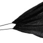 vidaXL Netztunnel 3 Stk. Schwarz Stahl und Polyethylen vidaXL Netztunnel 3 Stk. Schwarz Stahl und Polyethylen