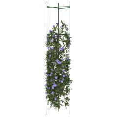 vidaXL Tomatenkäfige 4 Stk. 154 cm Stahl und PP