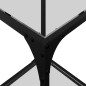 vidaXL Couchtische mit Glasplatte 2 Stk. Transparent 30x30x40 cm Stahl vidaXL Couchtische mit Glasplatte 2 Stk. Transparent 30x30x40 cm Stahl