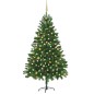 Künstlicher Weihnachtsbaum mit LEDs & Kugeln 210 cm Grün Künstlicher Weihnachtsbaum mit LEDs & Kugeln 210 cm Grün