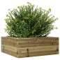vidaXL Pflanzkübel 60x60x23 cm Kiefernholz Imprägniert vidaXL Pflanzkübel 60x60x23 cm Kiefernholz Imprägniert