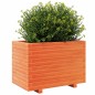 vidaXL Pflanzkübel Wachsbraun 70x40x49,5 cm Massivholz Kiefer vidaXL Pflanzkübel Wachsbraun 70x40x49,5 cm Massivholz Kiefer
