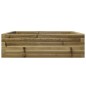 vidaXL Pflanzkübel 80x80x23 cm Kiefernholz Imprägniert vidaXL Pflanzkübel 80x80x23 cm Kiefernholz Imprägniert